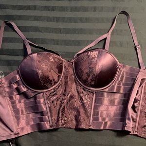 Charlotte Russe XS purple corset top